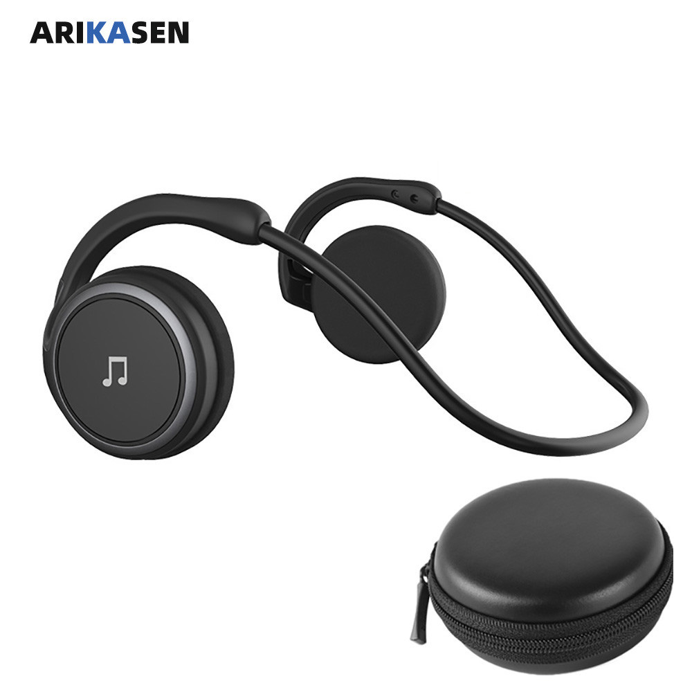 Phone Accessories Amazon - A6 Bluetooth 5.0หูฟังกีฬาไร้สายสำหรับวิ่งหูฟังสบาย12ชั่วโมงชุดหูฟังบลูทูธแบบพกพาพร้อมไมโครโฟนกรณี