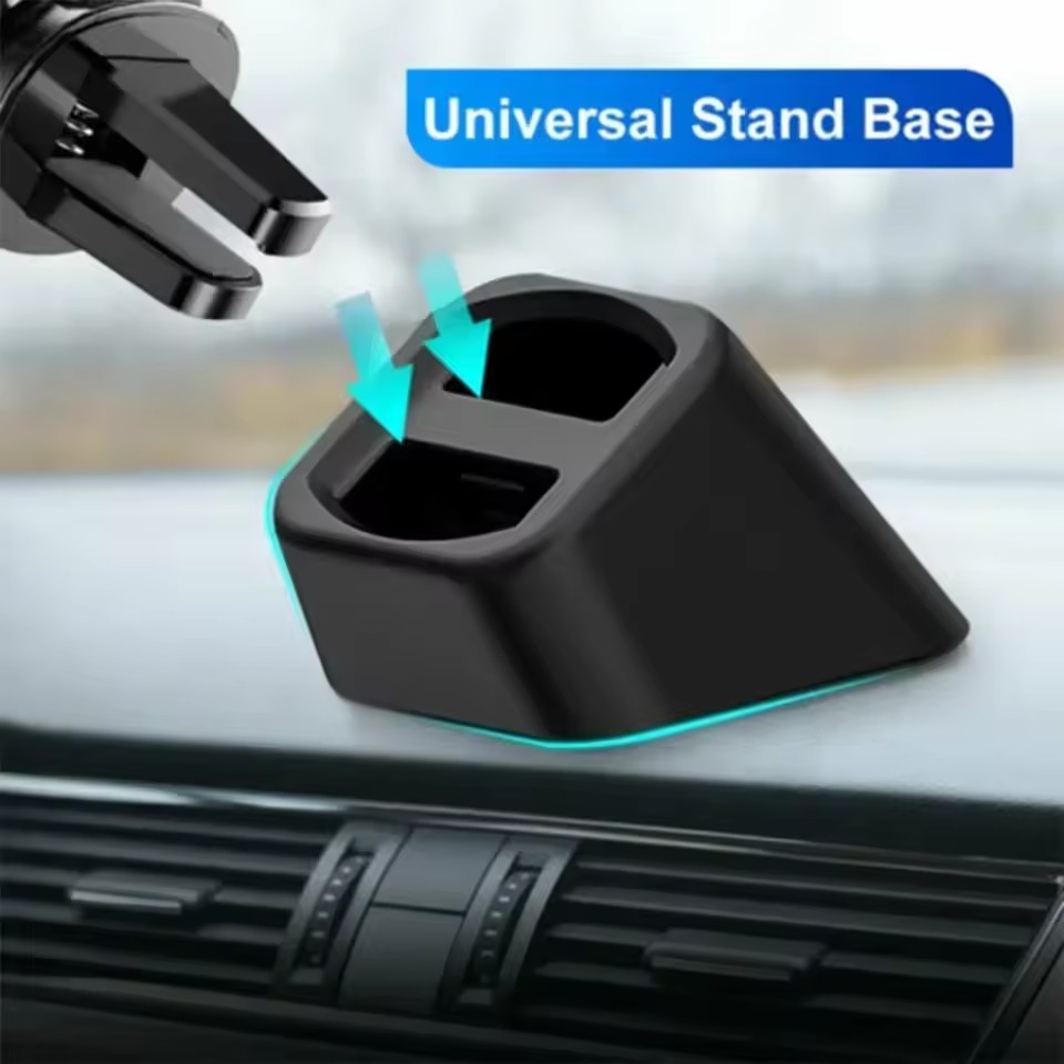 Phone Accessories Holder Car - ฐานยึดโทรศัพท์มือถืออเนกประสงค์สำหรับติดตั้งบนแผงหน้าปัดรถยนต์ ที่ยึดโทรศัพท์มือถือแบบหนีบช่องแอร์รถยนต์ ขาตั้ง GPS สำหรับโทรศัพท์มือถือ อุปกรณ์เสริมในรถยนต์