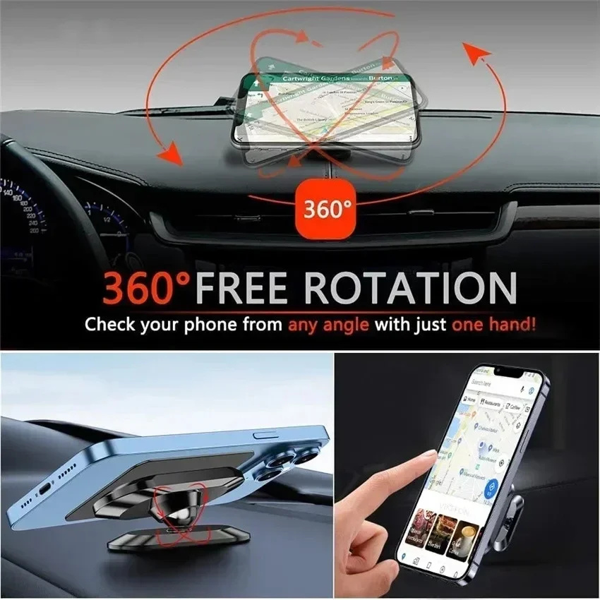 360 °   ที่วางโทรศัพท์ในรถแบบแ - Phone Accessories Holder Car บทวิจารณ์และราคา