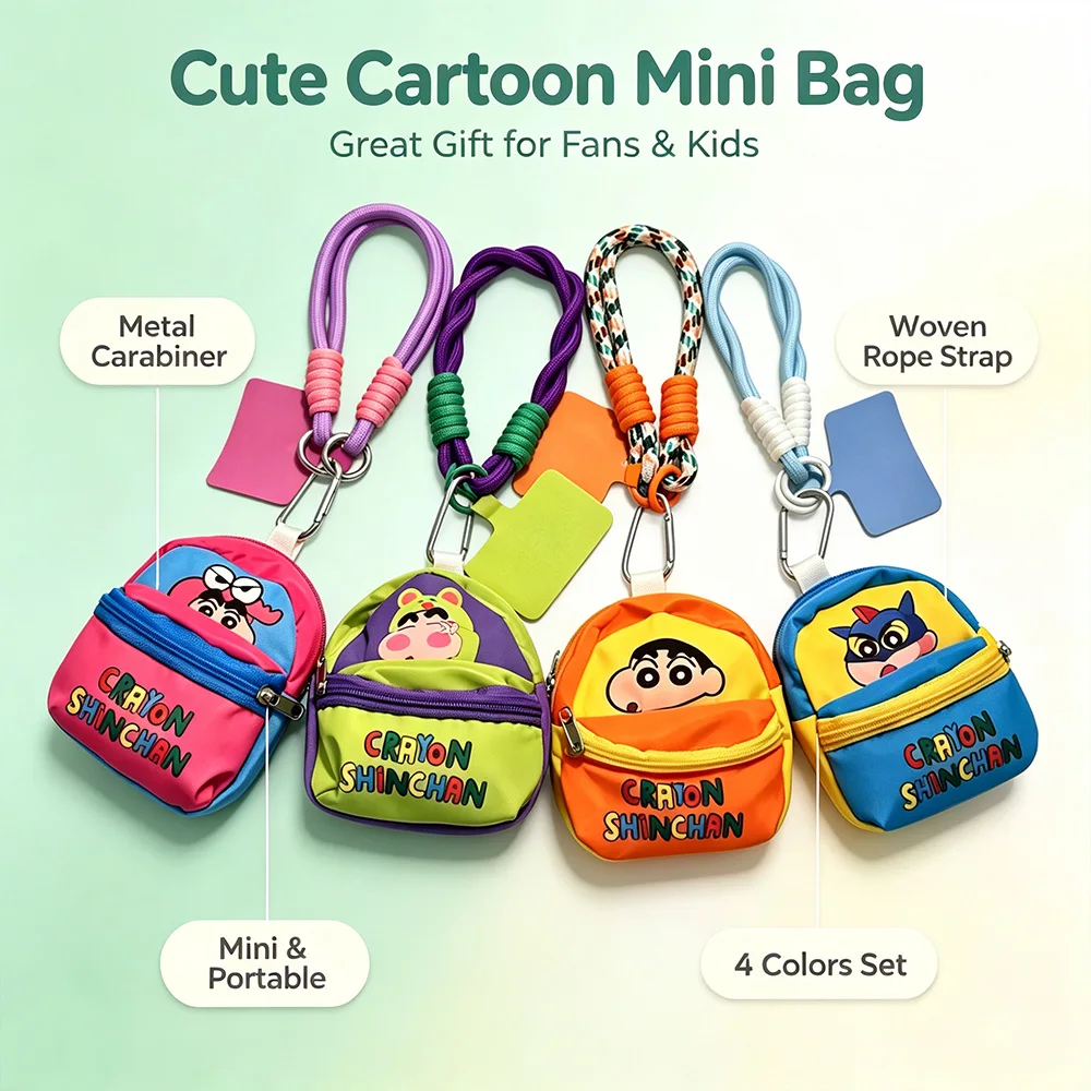 กระเป๋าคล้องคอขนาดเล็กลายเครยอ - Phone Accessories Useful บทวิจารณ์และราคา