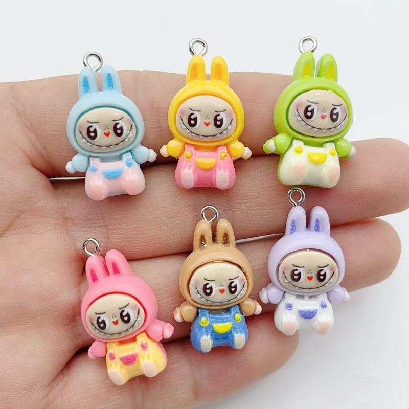 ชาร์มเรซิ่นรูปบ้านกระต่ายสตรอว - Phone Accessories Charms บทวิจารณ์และราคา