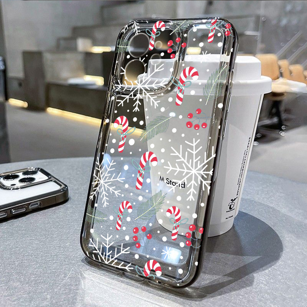 เคสโทรศัพท์ใสลายเกล็ดหิมะต้นคร - Apple Iphone 15 บทวิจารณ์และราคา